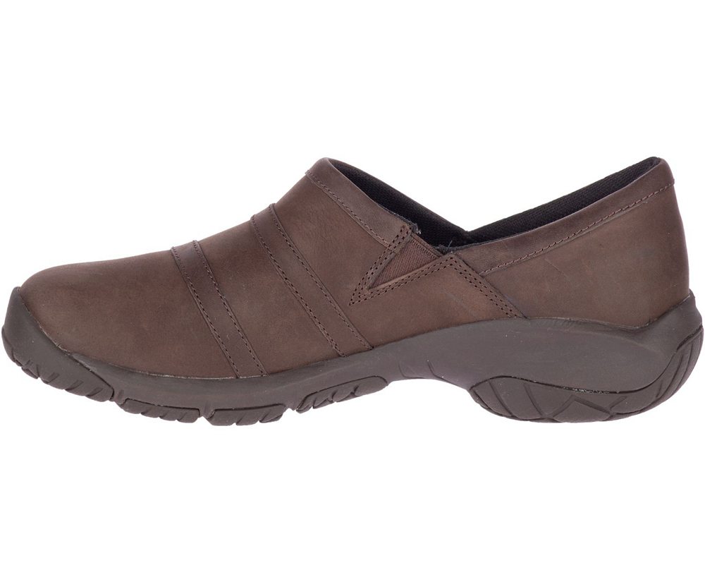 Merrell Barefoot Sko Dame - Encore Moc 4 Læder - Brune - ILQ854602